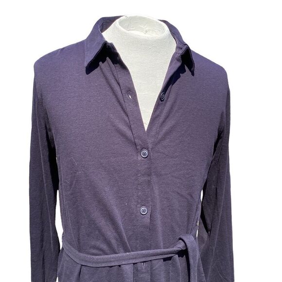 Lands End navy cardigan. 0512 - Picture 2 of 7